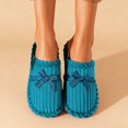 thumbnail image 5 of KANG Corduroy Slippers For And Cozy Indoor Warm Winter Slip On Comfort Footwear With Soft Ideal For Home Relaxation, 5 of 7