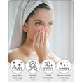 thumbnail image 6 of Ctnporpo SiliconeFace Scrubbers Exfoliator Brush Facial Cleansing Brush Pad Scrub Scrubby Pore Removing Best Friend for Women Bath Towels Bath Mats, 6 of 7
