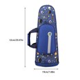 thumbnail image 3 of QualitChoice Suona Bag Professional Music Instrument Accessory Splashproof Cartoon Oxford Cloth Pouch Backpack for Carry Concerts Use Blue 1 Pc, 3 of 6
