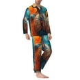 thumbnail image 2 of Goofa Surreal Body Art for 2-piece Loungewear Set Men’s Sleepwear Set Soft PJs Cozy loungewear Comfy Sleep Set Winter Pajamas-Large, 2 of 7