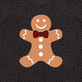 thumbnail image 4 of Inktastic Cute Gingerbread Man with Red Plaid Bowtie Women's Plus Size T-Shirt, 4 of 5