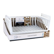 Mainstays Wire Under-Shelf Storage Baskets, White, 2 Pack
