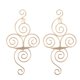 thumbnail image 2 of Portavelas De Pared, 2 Juegos De Candelabro De Pared De Estilo Europeo Soldado A Mano Plegable Para Sala De Estar Para Cafetería Bar ANGGREK JG3115, 2 of 8