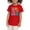Z30-Red, variant on First Day Of School Shirt Toddler Girl Hello Kindergarten Trendy Funny Short Sleeve T-Shirt Party Gift Summer Clothes