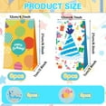 thumbnail image 2 of Crusward 12Pcs Happy birthday Party Favor Bags, Happy birthday Gift Bag with Stickers, Happy birthday Party Supplies Happy Birthday Goodie Bags for Boys Girls Birthday Decorations, 2 of 7