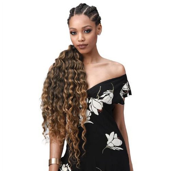 Bobbi Boss Knotless 3X King Tips Pre-Stretched Ocean Wave 28" - T1B/30