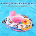 thumbnail image 3 of WUSUOWEI 1PC Inflatable Car Shape Pool Float,Float Ring,Leg Openings Design Swimming Float Seat,Car Boat,Pool Floats with Steering Wheel and Backrest,Cute Car Pool Toys,Water Support for Party, 3 of 8