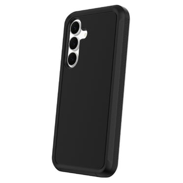 onn Rugged Phone Case for Samsung Galaxy S25 FE - Black