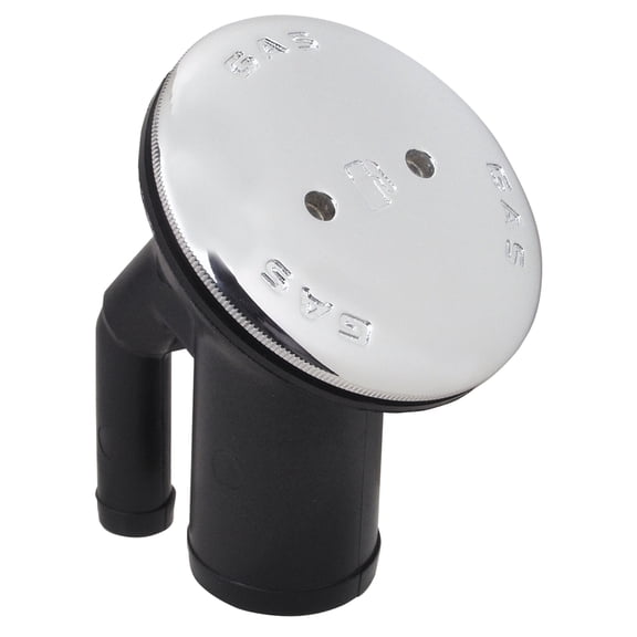 Perko 0540DPW99A Cap, O-Ring and Retainer for Vented Fuel Fills for 1-1/2" Angled Neck Vented Fills - Water