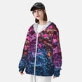 thumbnail image 3 of Balery Heart Confetti on Glitter Sudadera ligera de manga larga con capucha y protección solar UPF 50+ para hombre y mujer, ideal para pesca y running-XX-Large, 3 of 7