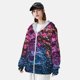 thumbnail image 3 of Balery Heart Confetti on Glitter Sudadera ligera de manga larga con capucha y protección solar UPF 50+ para hombre y mujer, ideal para pesca y running-Medium, 3 of 7