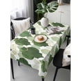 thumbnail image 2 of Sage Green Geometric Moroccan Rectangle Tablecloth, Abstract Art Ombre Modern Waterproof & StainResistant Tablecloth, Washable Oil-proof Table Cover for Dining/Party/Wedding/Camping/Buffet 60x120 In, 2 of 9