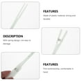 thumbnail image 3 of Raindrops Piano Tools 1 Set White Nylon Mute Clamp for Musicians in Performance Preparation, 3 of 8