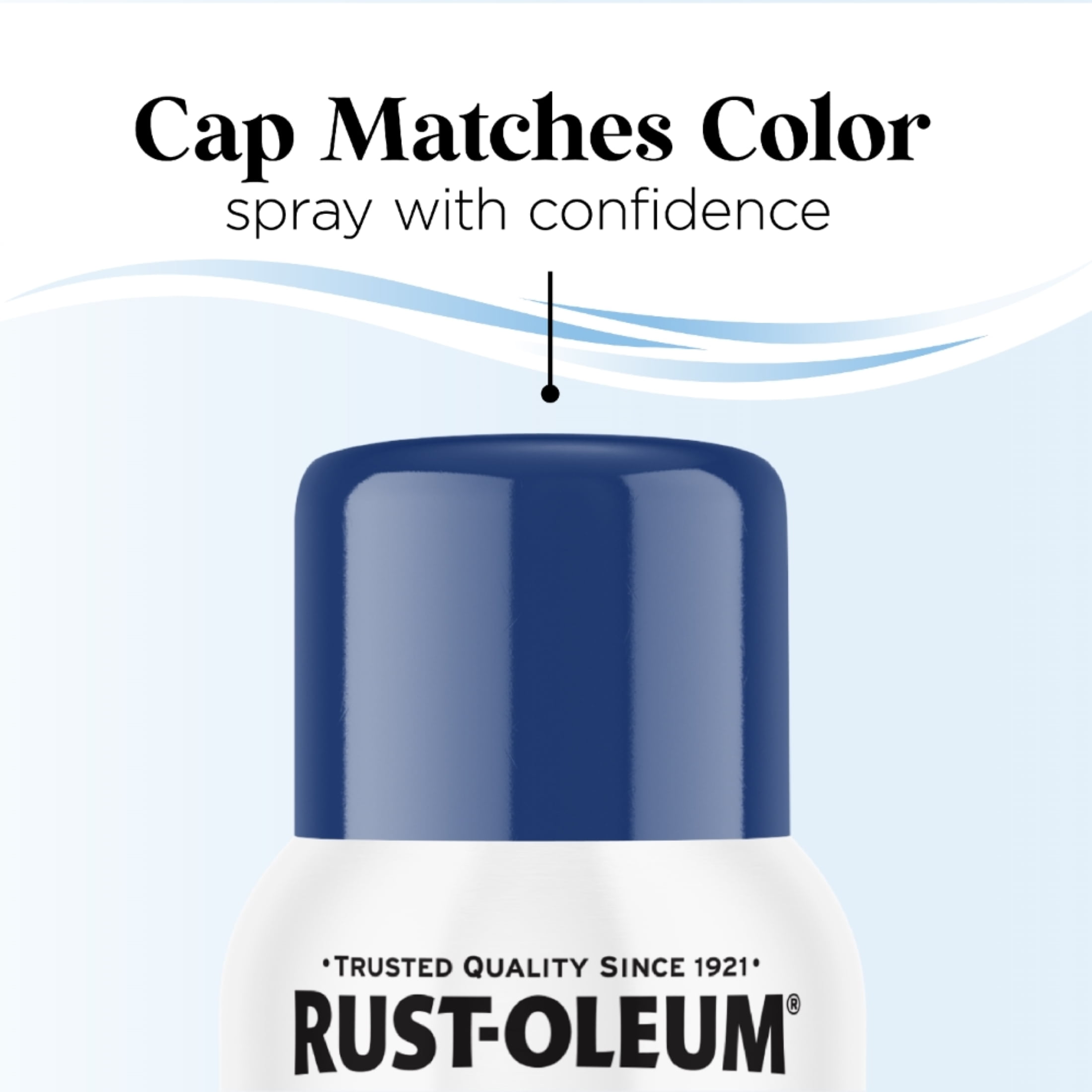 (2 pack) Blueberry, Rust-Oleum Low Odor Premium Gloss Spray Paint- 11 oz