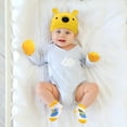 thumbnail image 4 of Disney Newborn Baby Boys’ Take Me Home Layette Gift Set: 3D Ear Hat, Socks and Mitten: Mickey Mouse, Winnie The Pooh, 4 of 7