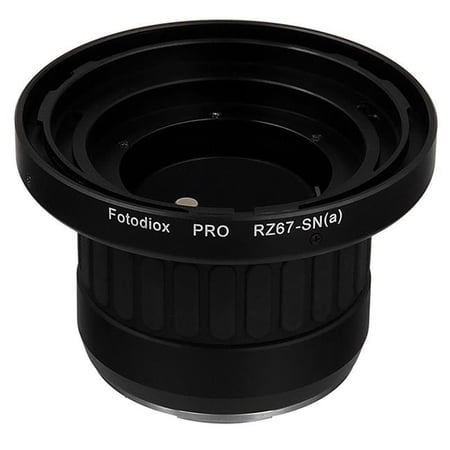 Fotodiox RZ67-SnyA-Pro Pro Lens Mount Adapter - Mamiya RZ67 Mount SLR Lens To Sony Alpha A-Mount SLR Camera Body with Built in Focusing Helicoid