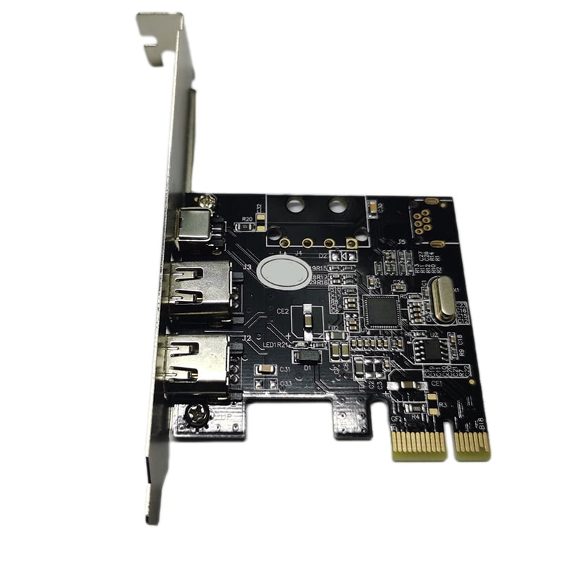 Indiener planter Schat Firewire Card,PCIe Firewire 800 Adapter for Win10,3 Ports IEEE 1394 PCI  Express Controller Card for Desktop PC Win 7 - Walmart.com