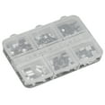 thumbnail image 4 of DIY Flat Back Rhinestones, 6 Grid Rectangular Nail Art Rhinestones Square Stylish  For Tote bag, 4 of 8