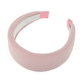 thumbnail image 4 of Unique Bargains 1 Pc Headband Thickening Knit Wide Hair Accessories Pink, 4 of 5