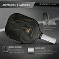 thumbnail image 5 of JOOLA Essentials Pickleball Paddle, Fiberglass, USAPA Approved, Black, 5 of 8