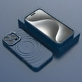thumbnail image 4 of TECH CIRCLE for iPhone 16 Plus Case 6.7-Inch 2024, Slim Fit Lightweight Thin Basic Case with Hidden Kickstand on Camera, Plastic/Silicone Materials, Protective Cute Circle Back Cover Case, Blue, 4 of 7
