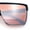 Black Frame - Orange Mirror Lens, variant on Shield Sunglasses for Men UV400 Mirrored Lens Oversized One-Piece Frame Futuristic Wraparound Style Black Frame - Silver Lens