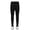 Black, variant on MSemis Kids Girls Stirrup Leggings Athletic Dance Gym Compression Pants