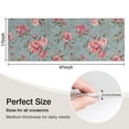 thumbnail image 5 of Pioneer Flower Floral Print Pattern Kitchen Rug Mat,Kitchen Runner Rugs Non Skid Washable,Decorative Kitchen Floor Mats for Kitchen,Sink,Laundry,17"X47", 5 of 5
