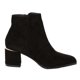 thumbnail image 2 of Dorothy Perkins - Botas a los Tobillos Alice Tacones Cuadrado para Mujer (Negro Natural), 2 of 3