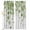 Green, variant on Red Gradient Blackout Curtains for Bedroom/Living Room, Pinch Pleated Black Out Curtains, Abstract Polka Dots Vintage Modern Art Room Darkening Window Drapes with Hooks 2 Panels, 39"x70"