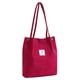thumbnail image 1 of Jumpingount Bolso de pana para niña, bandolera de moda, bolsas portátiles para botellas de agua para teléfono móvil, viajes al aire libre, Bolsas de mensajero y de hombro Vino rojo, 1 of 6