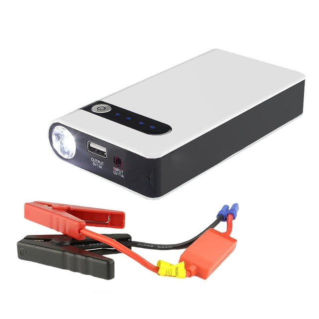 Arrancador de portátil para coche, paquete de de 12V, linterna con pantalla LED, amplificador de automático Zulema Arrancador de coche
