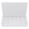 thumbnail image 1 of Caja de almacenamiento de componentes pequeños de plástico con 18 compartimentos, 1 of 2