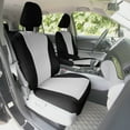 thumbnail image 5 of For 2016–2022 Honda Pilot LX | EX | EX-L FH Group Neoprene Custom Fit Waterproof Car Seat Covers - Front Set Gray, 5 of 5