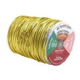 thumbnail image 2 of Mandala Crafts Metallic Cord Tinsel String Rope for Ornament Hanging, Decorating, Gift Wrapping, Crafting; Elastic 1mm 109 Yards, Light Gold, 2 of 4