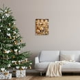 thumbnail image 2 of Gleaming Christmas Ornaments Bells Holiday Photograph Gallery Wrapped Canvas Print Wall Art, 2 of 7