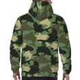 thumbnail image 7 of Wukai Camouflage Shark Print Men Hoodies Fleece Sweatshirts Long Sleeve Sweaters Pullover Fall Outfits Winter Clothes-Large, 7 of 7