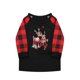 thumbnail image 5 of Pijamas de Navidad Para La Familia Trajes A Juego Mujer Mamá Cuadros Blusa Con Estampado Tops + Pantalones Ropa Odeerbi ODB189610, 5 of 9