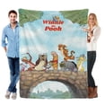 thumbnail image 5 of Winnie the Pooh Blanket Soft Bed Sofa Throw Cozy Lightweight Birthday Gift, 5 of 12
