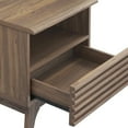 thumbnail image 4 of Modway Render Modern Particleboard Wood Nightstand - Walnut Finish, 4 of 7