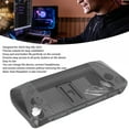 thumbnail image 4 of Shockproof Clear Case, Non Slip TPU Protective Cover with Bracket for  ROG Ally 2023, Foldable Stand, Handheld Console Transparent Case, 4 of 7