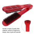 thumbnail image 4 of Hair Straightening Comb Double Brush Design for Soft Smooth Hair High Temperature Resistance.  Ergonomic ABS Handle Light and Portable for Daily Hair Straightening with Hair Dryer, 4 of 7