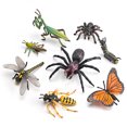 thumbnail image 4 of Amyove Children Insect Action Figure Simulation Spider Butterfly Grasshopper Model Ornament Toys For Home Decoration, 4 of 8