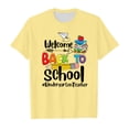 thumbnail image 4 of Polo Shirts For Girls 12-14 Kids School Season Back To School Season Printed Casual Short Sleeve Top T Shirt Z03-Yellow, 160, 4 of 4