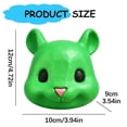 thumbnail image 3 of Squirrel Head Feeder, Funny Animal Face Hanging Feeder for Outdoor Garden, 3 of 5
