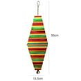 thumbnail image 7 of SPRING PARK Bird Block Toys Banana Apple Skewers Big Bunch Toys with Bells for Medium Parrots and Birds Like Amazon,African Grey and Cockatoos, 7 of 7