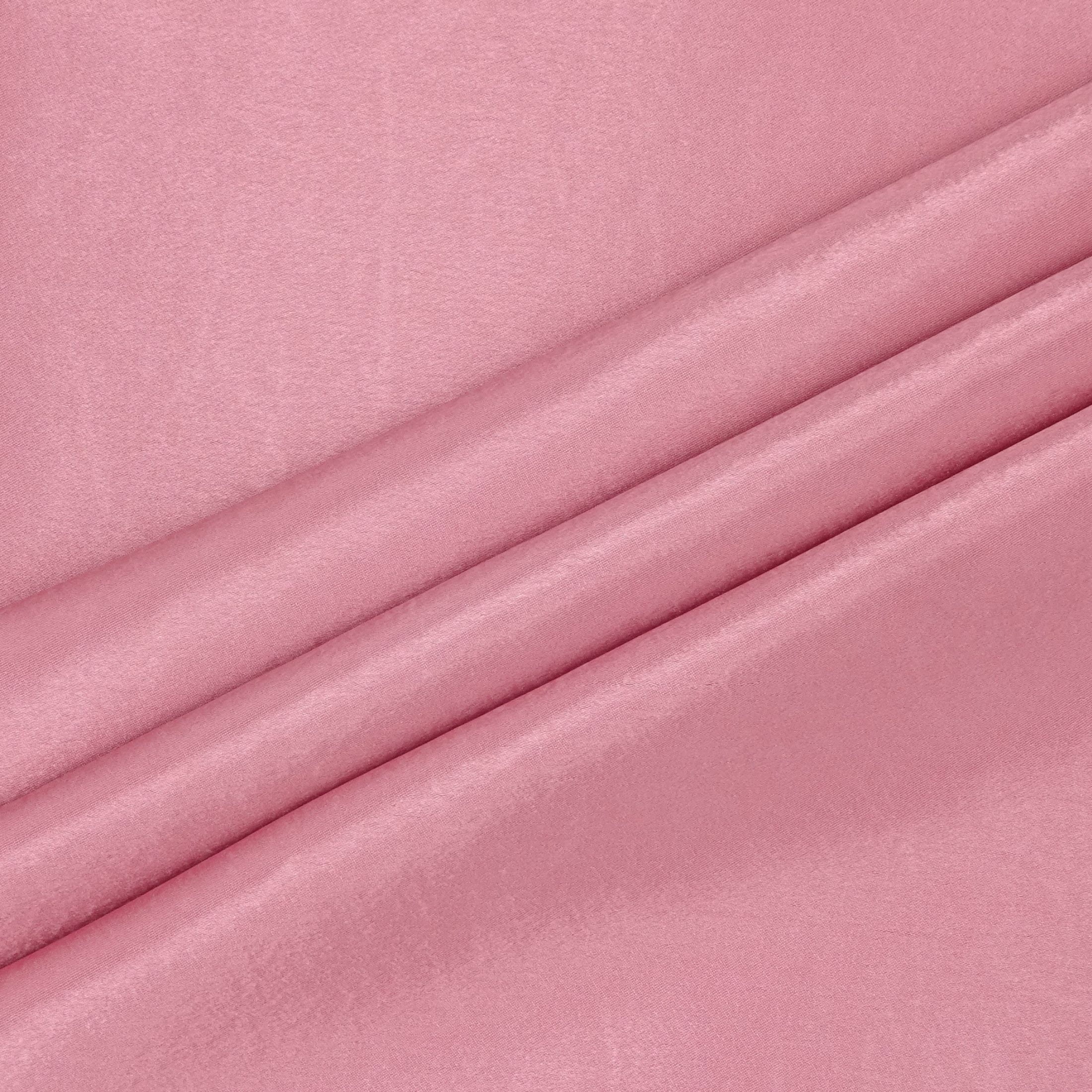 Hello Hobby 59” x 72” 100% Polyester Crepe Back Satin 2 Yard Precut Fabric, Mauve, 59" Wide for Sewing & Crafting