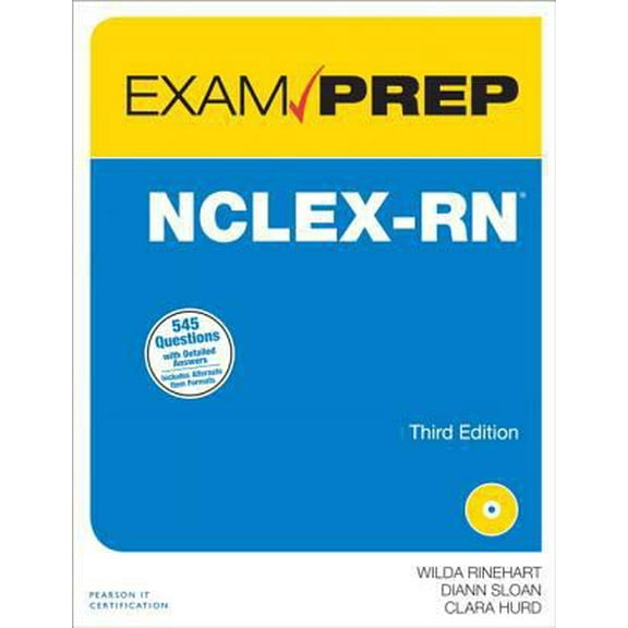 Pre-Owned NCLEX-RN Exam Prep (NCLEX-RN Exam Cram) (Paperback) 0789751062 9780789751065