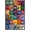 Barnwood Framed Version, variant on NBA League - Logos 25 Wall Poster, 22.375" x 34"