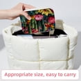 thumbnail image 6 of Cactus Velvet Portable Jewelry Organizer with Removable Compartment – Necklace Holder, Earring Organizer, and Jewelry Boxes - Gift, 6 of 7